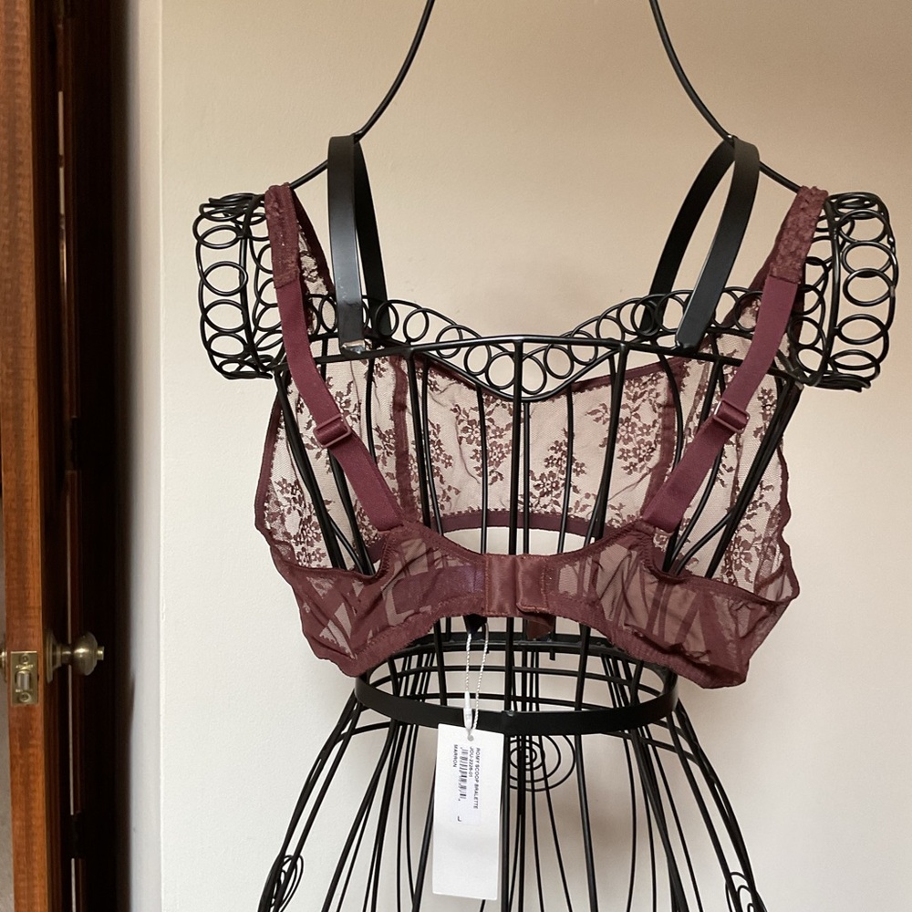 Journelle Romy Scoop Bralette, Large, New With Tags - Picture 6 of 9